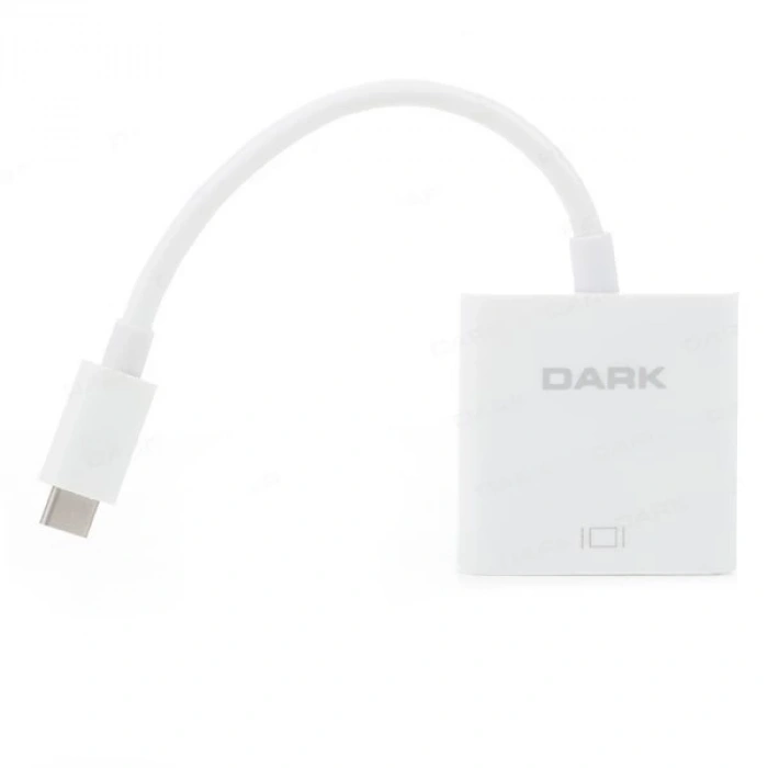 Dark DK-AC-U31XHD USB 3.1 Type-C den 4K UHD HDMI Dönüştürücü Adaptör (4K 30Hz)