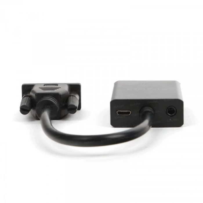 DARK DK-HD-AVGAXHDMI2 VGA-HDMI Dönüştürücü Sesli