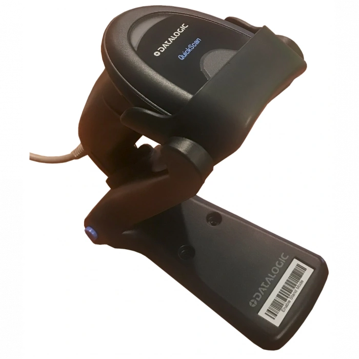 DATALOGIC Quickscan QD2220, EL Tipi, Laser, USB Kablolu, 1D, Barkod Okuyucu (Ayaklı)