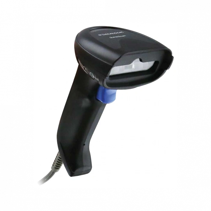 DATALOGIC Quickscan QD2220, EL Tipi, Laser, USB Kablolu, 1D, Barkod Okuyucu (Ayaklı)