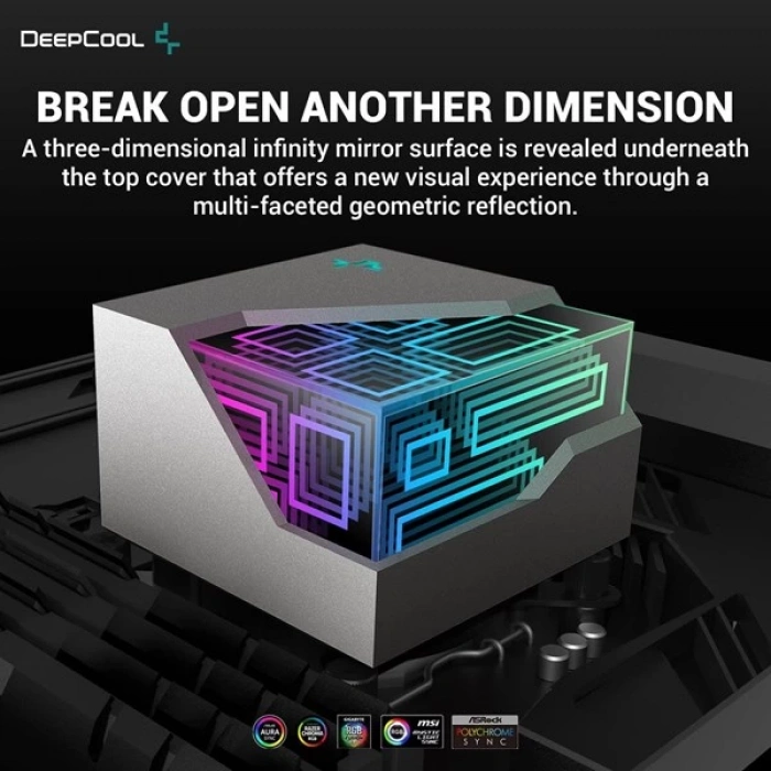 DEEPCOOL 360MM LT720 RGB AM5-1700P SIVI SOĞUTUCULU İŞLEMCİ FANI