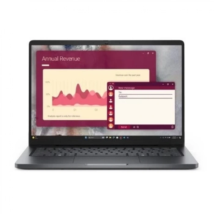 DELL 14 PRO PC14250-C7165UBU CORE7-150U-16GB-512GB SSD-FHD-UBUNTU