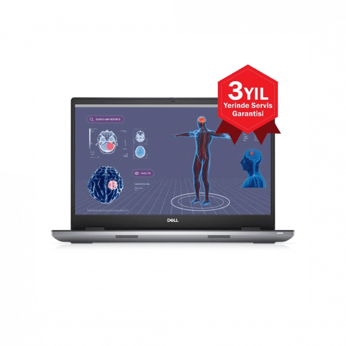 DELL Precision M7780, XCTOP7780EMEA-VP-2, i9-13950HX, 17" FHD, 32Gb DDR5 Ram, 512Gb SSD, 16Gb NVidia RTX A5000 Ekran Kartı, Windows11 Pro, Notebook İş İstasyonu