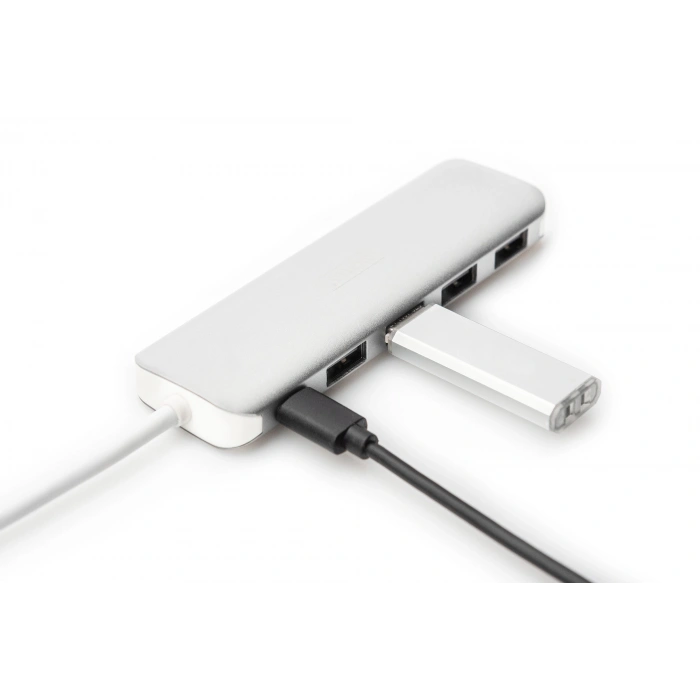 DIGITUS USB-C 4Port USB Çoklayıcı Hub (DA-70242-1)