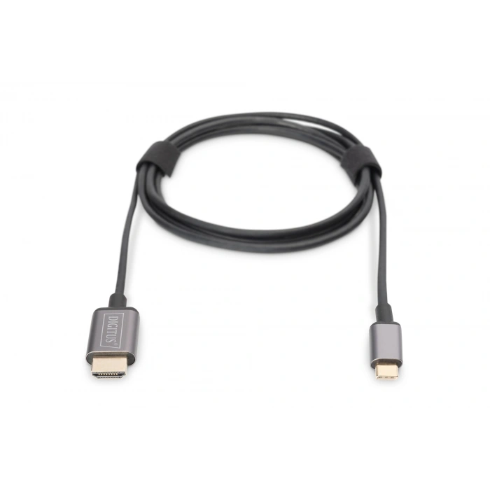 DIGITUS USB-C-HDMI Görüntü Kablosu 1,8m (DA-70821)