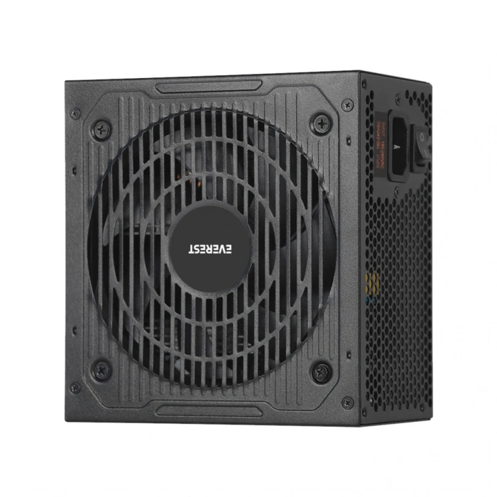 EVEREST EPS-500A, 500W, 12cm Fan, ATX, GAMING Power Supply (PSU) Bulk
