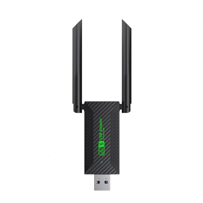 EVEREST EWA600, 600Mbp, 2.4Ghz ve 5Ghz Dual Band, WIFI 5, 2x2dbi Anten, USB3.0, WIRELESS ETHERNET