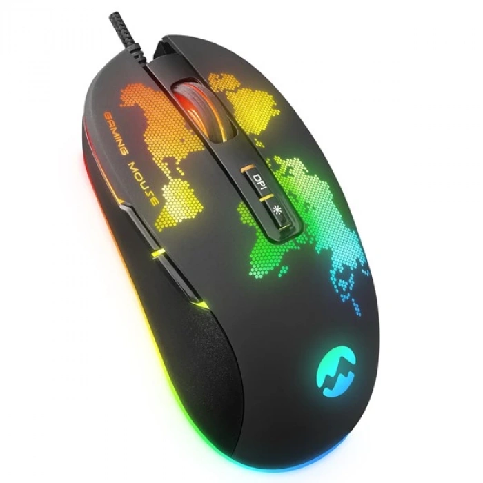 EVEREST GX69 JAVELIN Usb Siyah RGB Ledli 7D Optik Gaming Oyuncu Mouse