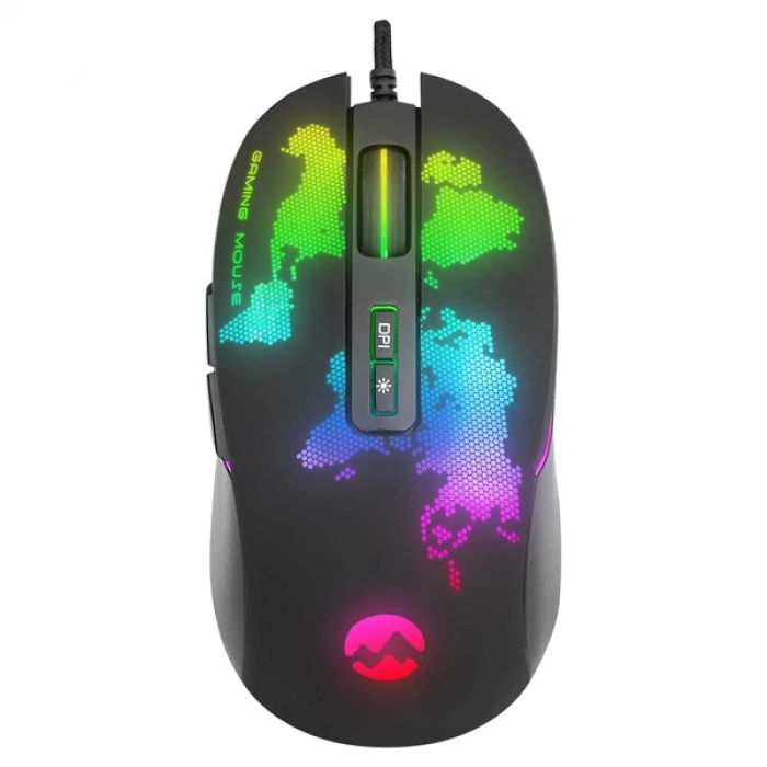 EVEREST GX69 JAVELIN Usb Siyah RGB Ledli 7D Optik Gaming Oyuncu Mouse