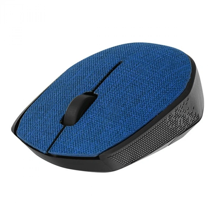 EVEREST KM-218 USB Kablosuz 2.4Ghz Mavi Kumaş Yüzey Mouse
