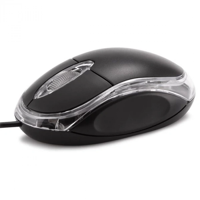 Everest KM-6809 Usb Siyah Mavi Işıklı Optik Mouse
