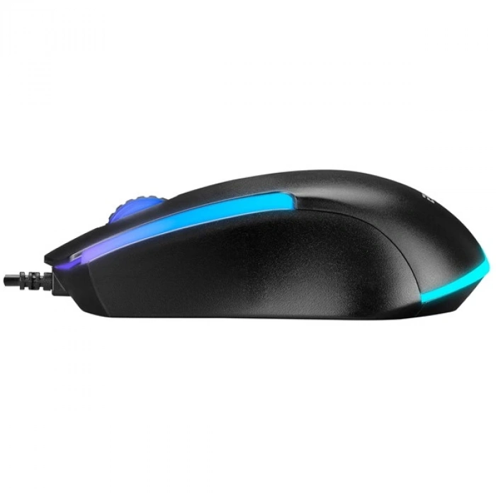 Everest KM-R59 FORZA PLUS Siyah Usb Rainbow Backlight Q Klavye + 1200 dpi Mouse Set