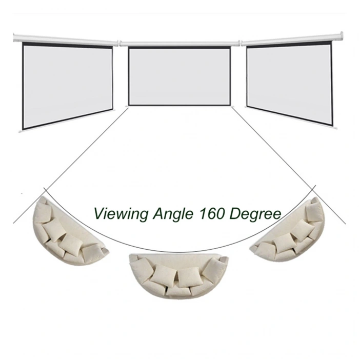 Everest MPP-240, 240x200, STORLU, PROJEKSİYON PERDESİ, Arkası Siyah Fonlu, Duvar ve Tavana Asılabilir