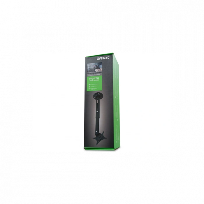 Everest PRJ-288, Teleskopik Ayak (37-52cm), 13Kg Taşıma, Projeksiyon ve Monitör, Askı Aparatı