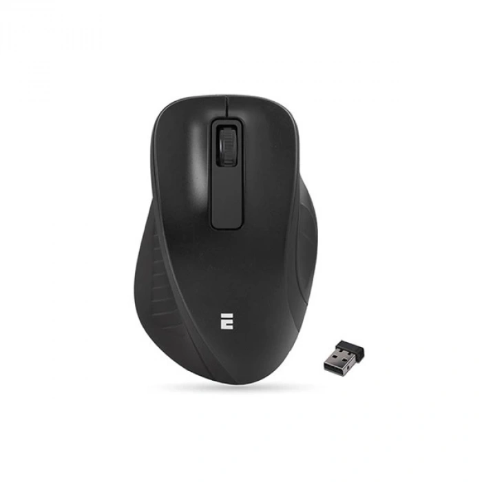 EVEREST SM-360 Usb Siyah 3D Optik Süper Sessiz Alkalin Pil Kablosuz Mouse