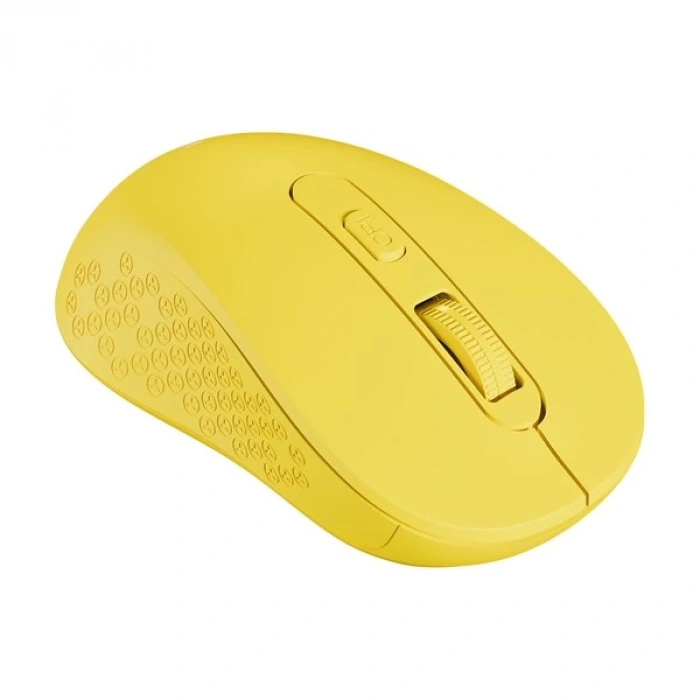 Everest SM-BT08 Usb Sarı 2in1 Bluetooth ve 2.4GHz Kablosuz Mouse