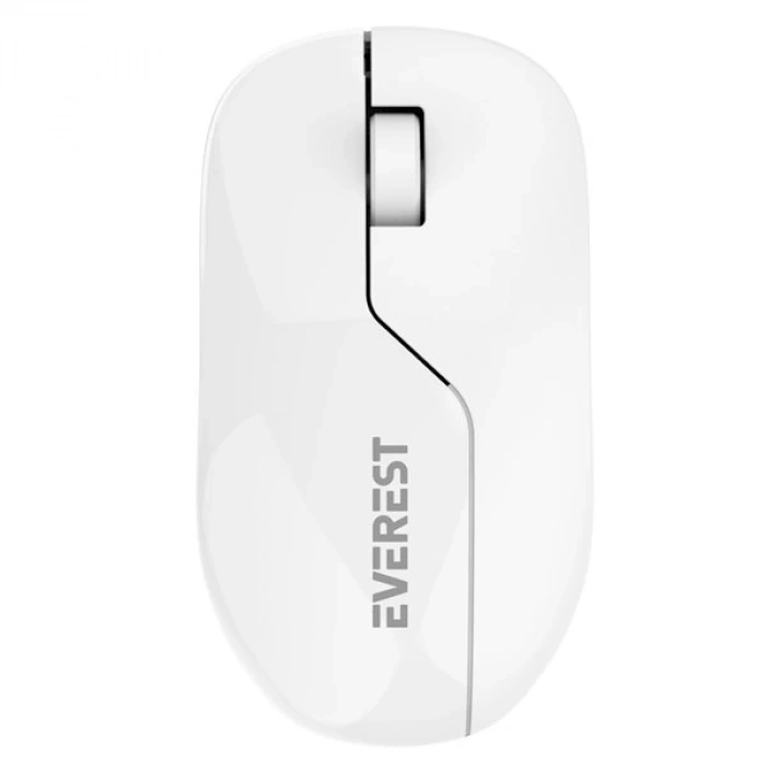 EVEREST SMW-973 USB Kablosuz 2.4Ghz Beyaz/Gri Mouse