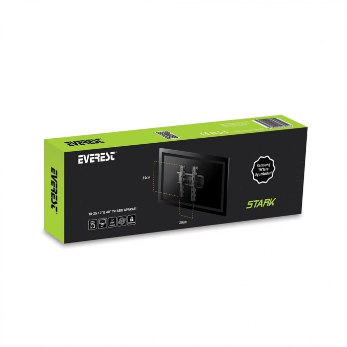 EVEREST TK-25,  12"- 40" TV Duvar Askı Aparatı