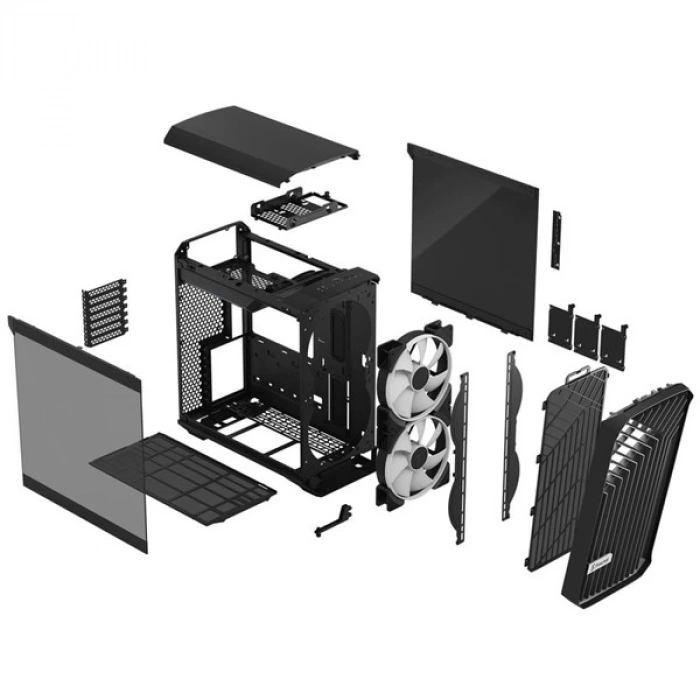 FRACTAL DESIGN TORRENT COMPACT FD-C-TOR1C-02 GAMING MID-TOWER PC KASASI