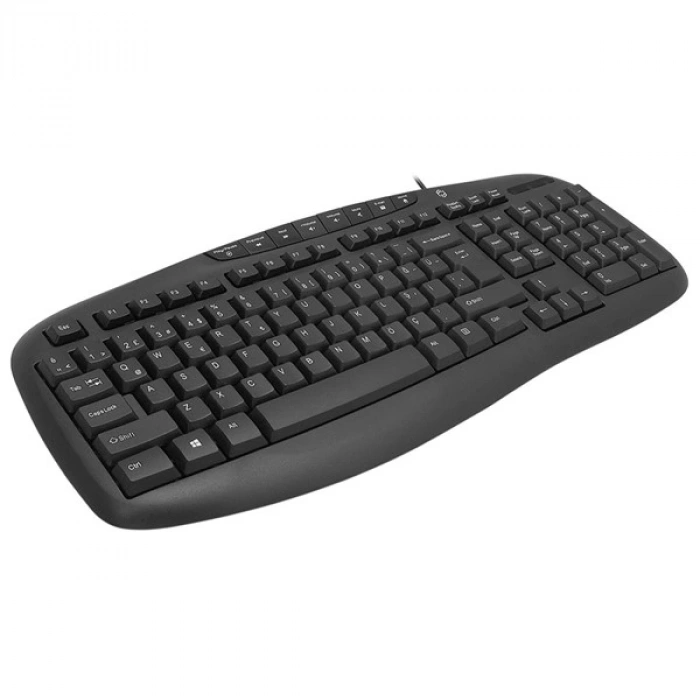 FRISBY FK-4820QU USB Q Trk Siyah Multimedya Klavye