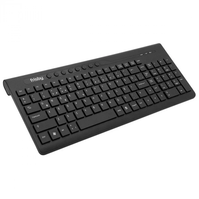 FRISBY FK-W156QU Kablosuz Q Trk Siyah Multimedya Klavye - Mouse Set