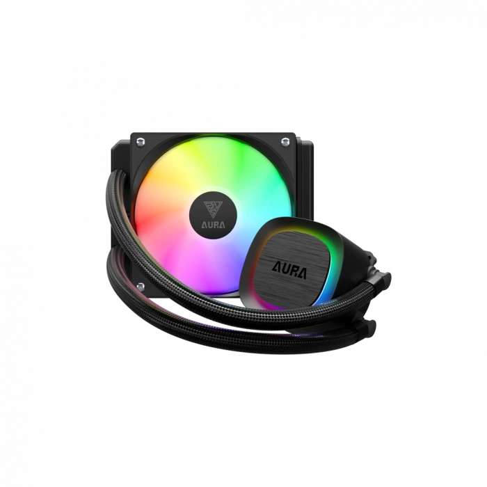 GAMDIAS AURA GL120 V2, 120mm, RGB, 1 Fanlı, CPU Sıvı Soğutma
