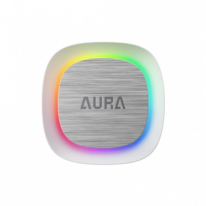 GAMDIAS AURA GL240 V2 WH, White Edition, 240mm,  RGB, 2 Fanlı,CPU Sıvı Soğutma