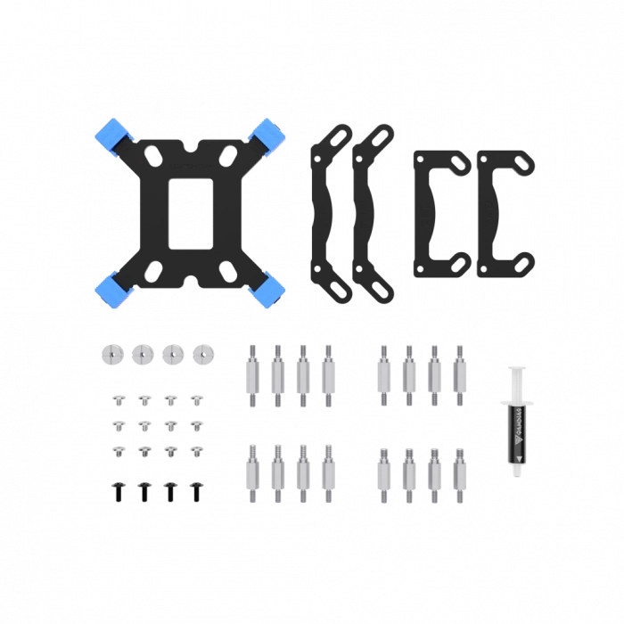 GAMDIAS AURA GL360 V2 WH, White Edition, 360mm,  RGB, 3 Fanlı, CPU Sıvı Soğutma