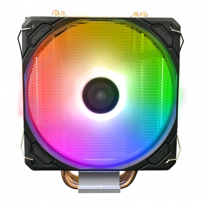 GAMDIAS BOREAS E1-410, ARGB, 120mm, CPU  Kule Tipi Hava Soğutma, Doğrudan Temas Teknolojisine Sahip 4 adet Gelişmiş Bakır Isı Borusu (AMD AM4-AM5 ve INTEL Tüm işlemciler ile uyumlu)