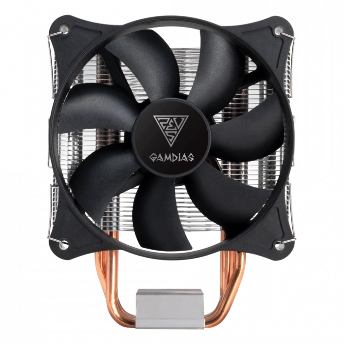GAMDIAS BOREAS E1-410 MONO, 120mm, CPU  Kule Tipi Hava Soğutma, Doğrudan Temas Teknolojisine Sahip 4 adet Gelişmiş Bakır Isı Borusu (AMD AM4 ve INTEL Tüm işlemciler ile uyumlu)