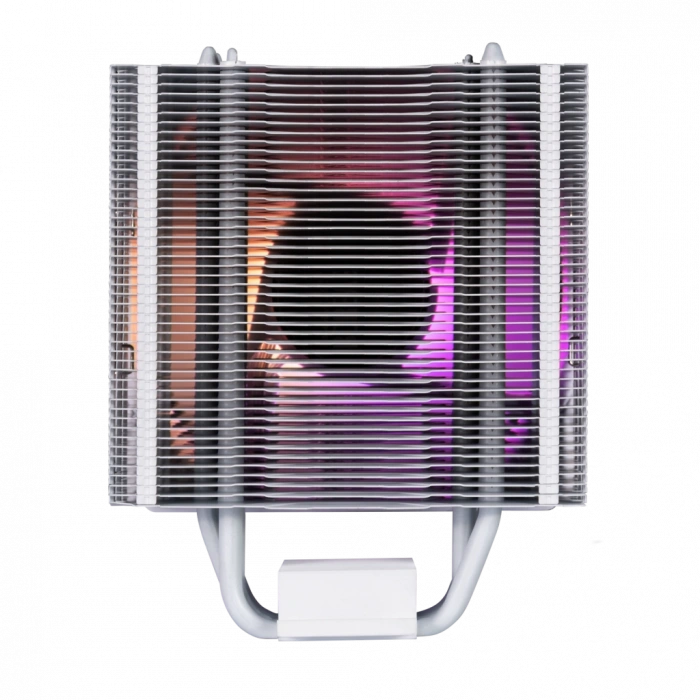 GAMDIAS BOREAS E1-410 WH, White Edition, 120mm, CPU Kule Tipi Hava Soğutma, Doğrudan Temas Teknolojisine Sahip 4 adet Gelişmiş Bakır Isı Borusu (AMD AM4-AM5 ve INTEL Tüm işlemciler ile uyumlu)