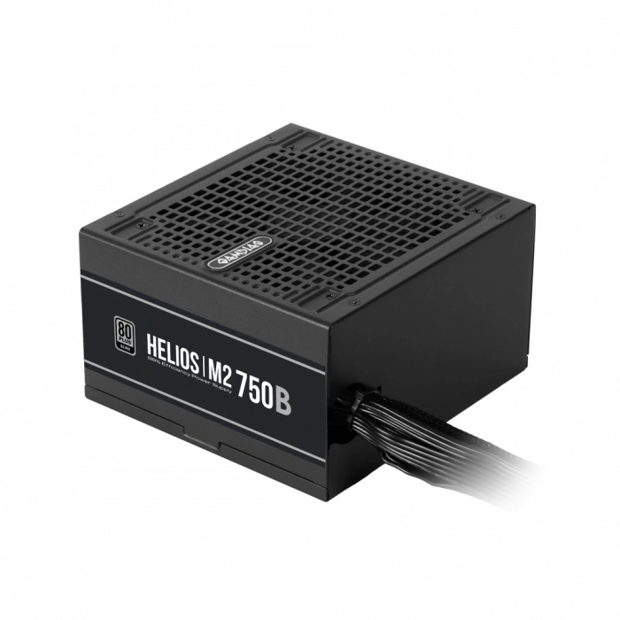 GAMDIAS HELIOS M2-750B, 750W, 80+ Silver, Aktif PFC, GAMING, ATX, Power Supply (PSU)