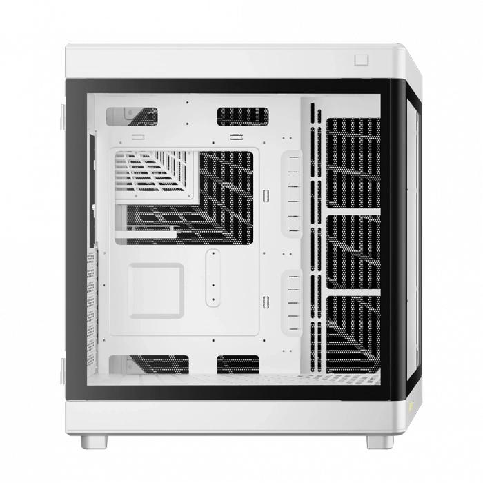 GAMDIAS NESO P1, 850W, 80+Bronze, Tempered Glass, Type-C, ATX, White Edition, Akvaryum Tipi, GAMING KASA