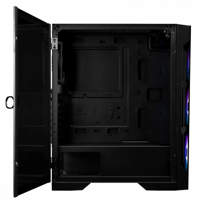 GAMDIAS TALOS E2 Elite, 750W, 80+ Bronze, Tempered Glass, ARGB, ATX GAMING KASA