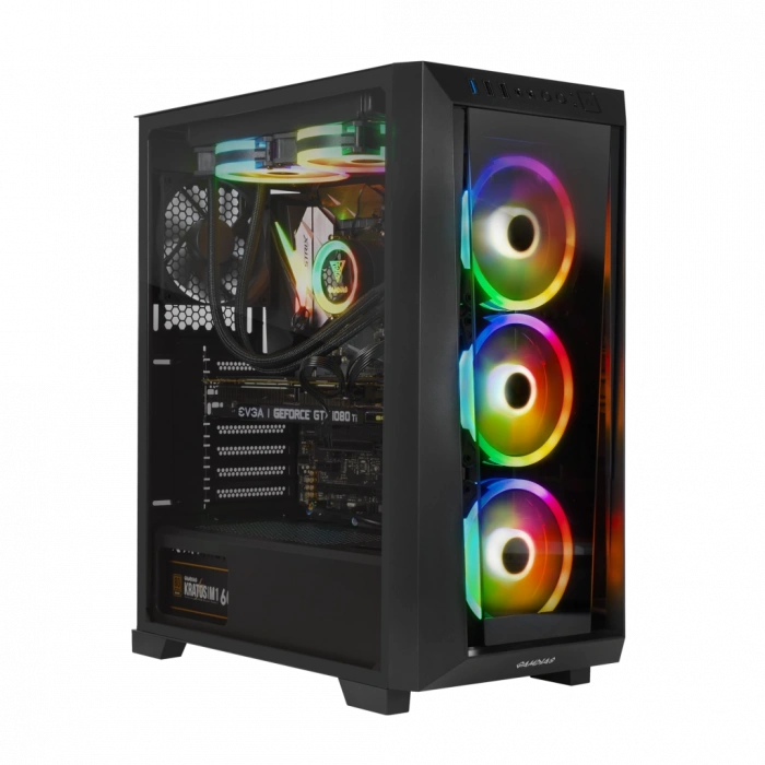 GAMDIAS TALOS M1 Elite, 750W, 80+ Bronze, Tempered Glass, ARGB, ATX GAMING KASA