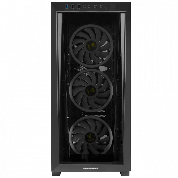 GAMDIAS TALOS M1 Elite, 850W, 80+ Bronze, Tempered Glass, ARGB, ATX GAMING KASA