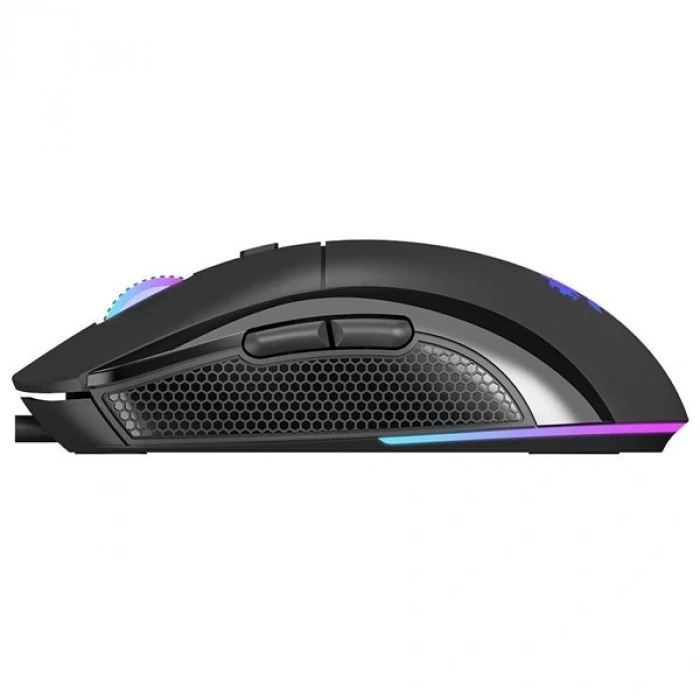 GAMEBOOSTER M11 Dire 12800dpi  RGB Aydınlatmalı Siyah Profesyonel Gaming Mouse
