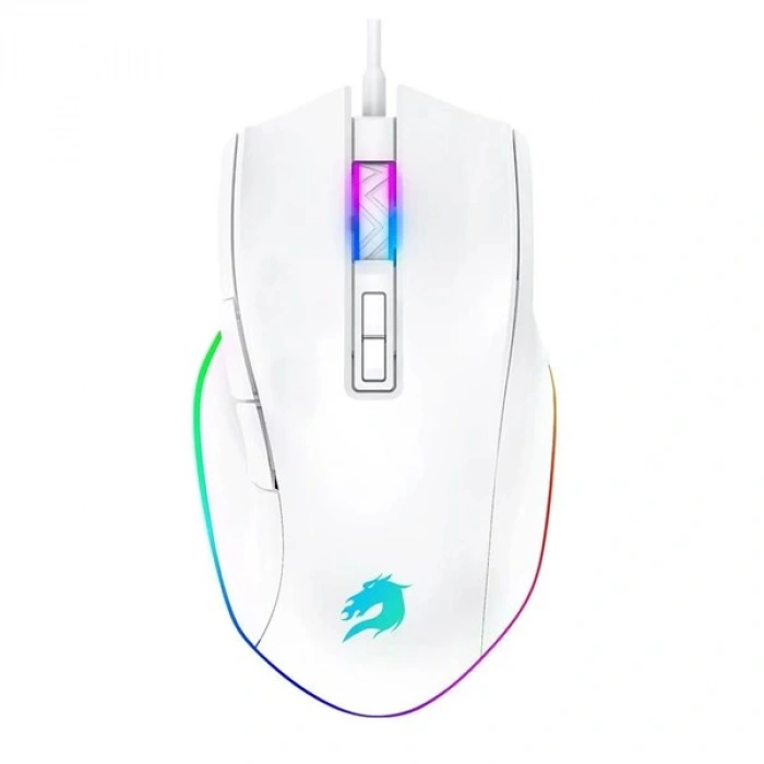 GAMEBOOSTER M16 Myth 12800dpi RGB Aydınlatmalı Beyaz Profesyonel Gaming Mouse