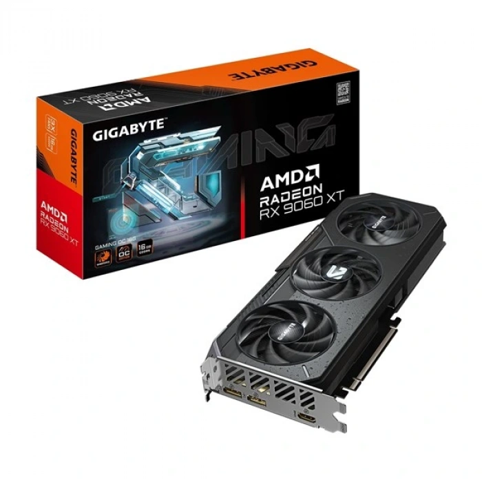 GIGABYTE 16GB RX9060XT GAMING OC GV-R9060XTGAMING OC-16GD GDDR6 HDMI-DP PCIE 5.0