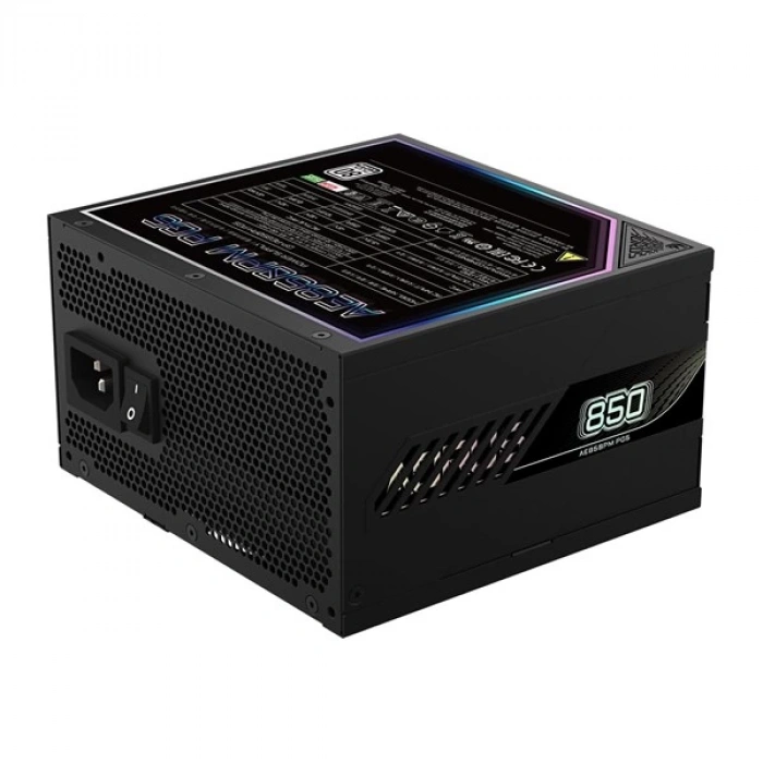 GIGABYTE 850W 80+ PLATINUM GP-AE850PM PG5 ICE Tam Modüler Power Supply