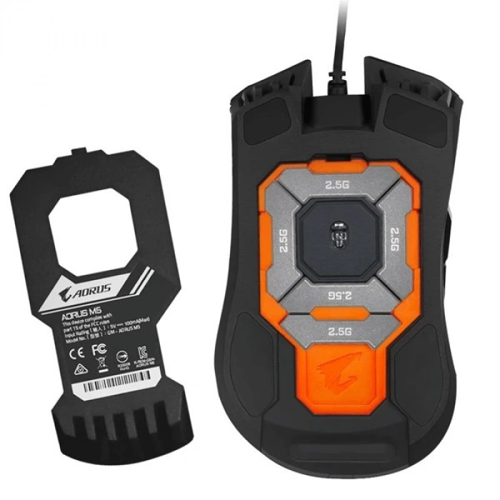 GIGABYTE AORUS M5 16000dpi RGB GAMING MOUSE