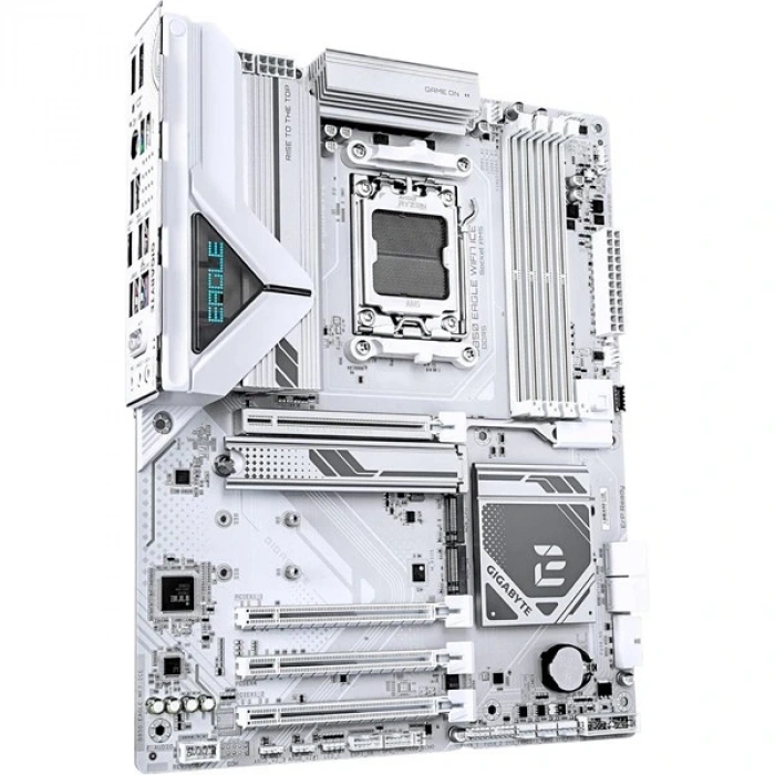 GIGABYTE B850 EAGLE WIFI7 ICE DDR5 HDMI-DP TYPEC PCIE 5.0 AM5 ATX BEYAZ