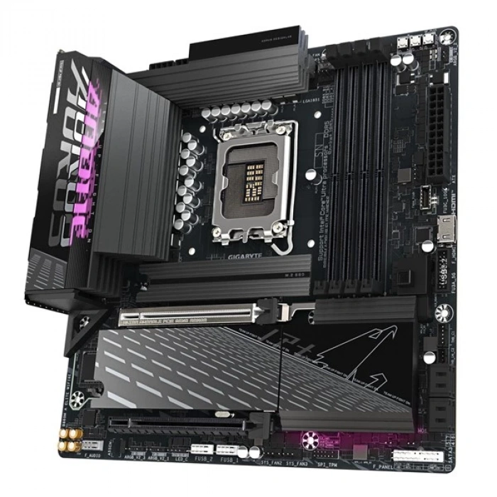 GIGABYTE B860M AORUS ELITE WIFI6E DDR5 HDMI-DP TYPEC PCIE 5.0 1851P mATX
