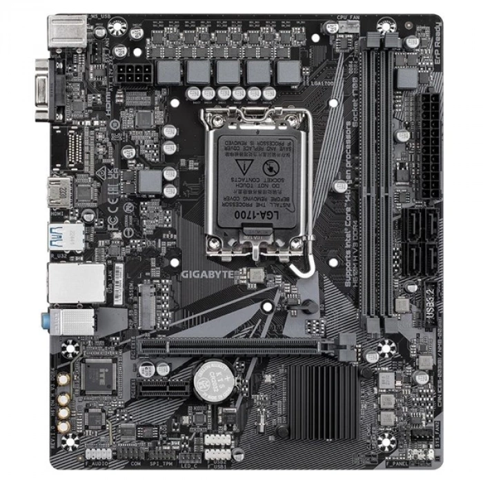 GIGABYTE H610M H v3 DDR4 HDMI PCIE 4.0 1700p mATX
