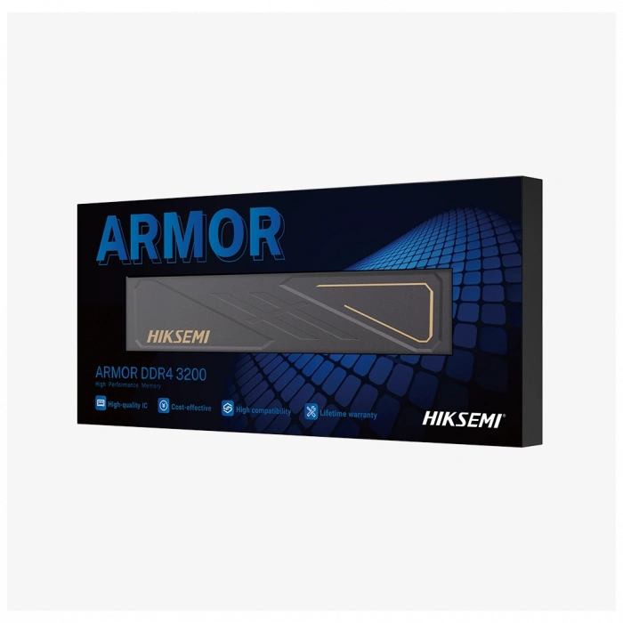 HIKSEMI ARMOR Purple, HSC416U32Z2, 16GB, DDR4, 3200Mhz, CL22, XMP 2.0, Soğutuculu, Desktop, Gaming RAM