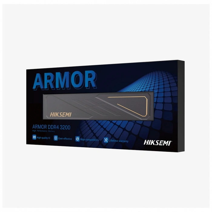 HIKSEMI ARMOR Purple, HSC416U32Z2, 16GB, DDR4, 3200Mhz, CL22, XMP 2.0, Soğutuculu, Desktop, Gaming RAM