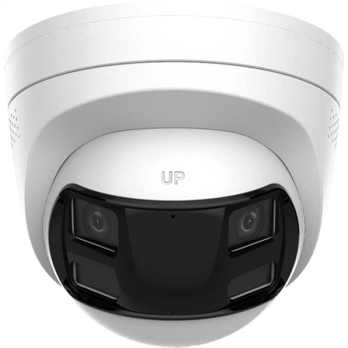 HIKVISION 8MP DOME 2,8mm DS-2CD1383G2P-LIUF/S(L) IP Güvenlik Kamera Çift Lensli Çift Yönlü Ses, IP67