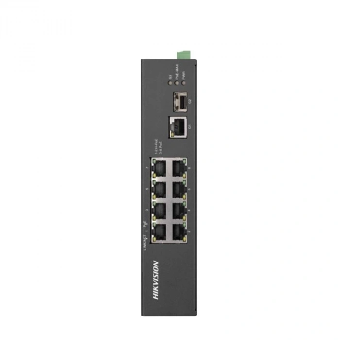 HIKVISION 8port FULL PoE DS-3T0310HP 10/100 1X SFP Yönetilemez Switch (Adaptör Yok)