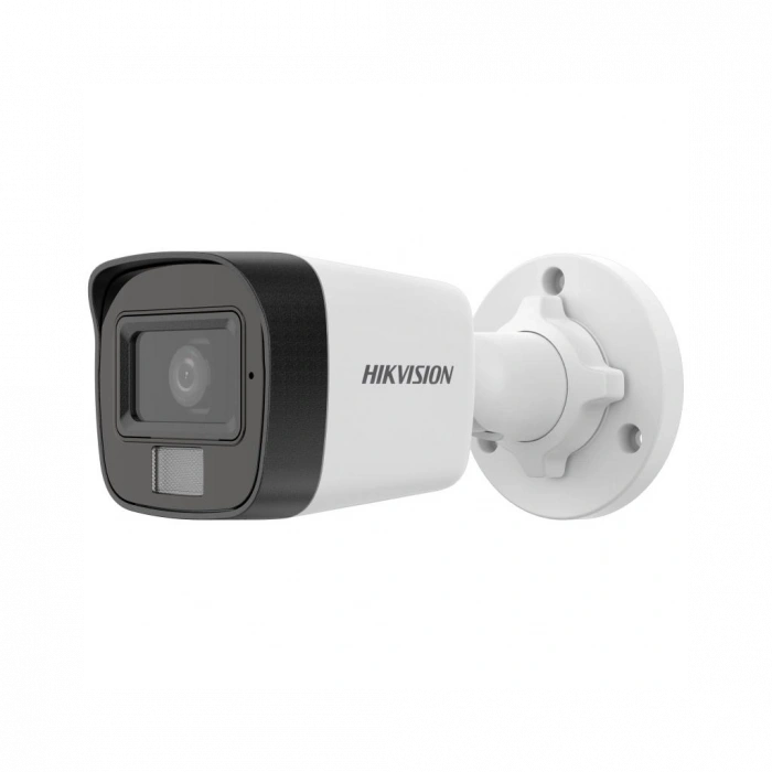 HIKVISION DS-2CD1021G2-LIUF 2Mpix, 4mm Lens, H265+ ,20Mt Gece Görüşü, Hybrid Light, SD Kart,Dahili Mikrofon, PoE, Bullet IP Kamera