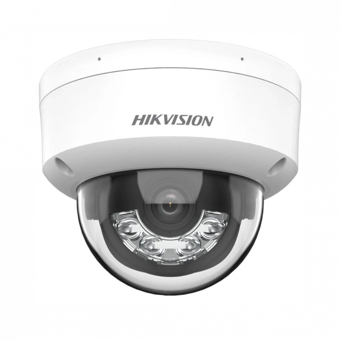 HIKVISION DS-2CD1121G2-LIUF 2Mpix, 2,8mm Lens, H265+, Hybrid Light,  20Mt Gece Görüşü, PoE, Mikrofonlu Dome IP Kamera